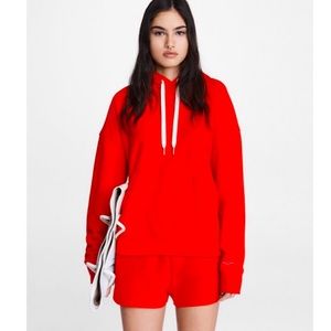 Rag & Bone shorts - Vibrant Red - organic Cotton